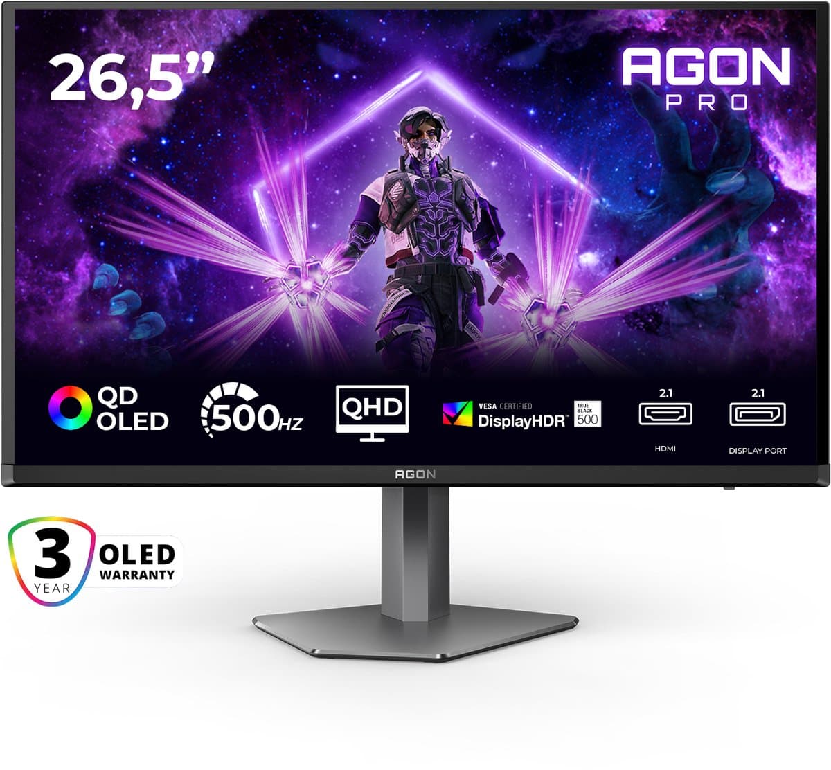 AOC AG276QKD2 26.5'' gaming monitor — afbeelding 1