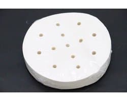 Hamburgervellen 100 mm - Wit Papier - 500 Stuks