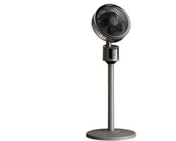 Casalora® Staande ventilator - 80 cm USB-aangedreven grote vloerventilator, krachtige koeling voor thuis, woonkamer en kantoor, robuuste luchtcirculatieventilator voor studentenkamer, draagbaar indoor/outdoor