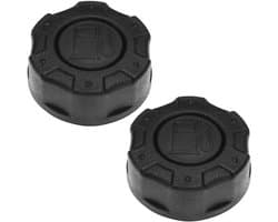 Brandstoftankdop 2 Stuks - Compatibel met Sheppach MS 139-42/MS 161-46 - Vervangt OEM 5911240031 - Buitendiameter 60 mm - Hoogte 24,5 mm - Duurzaam kunststof - Brandstofdop