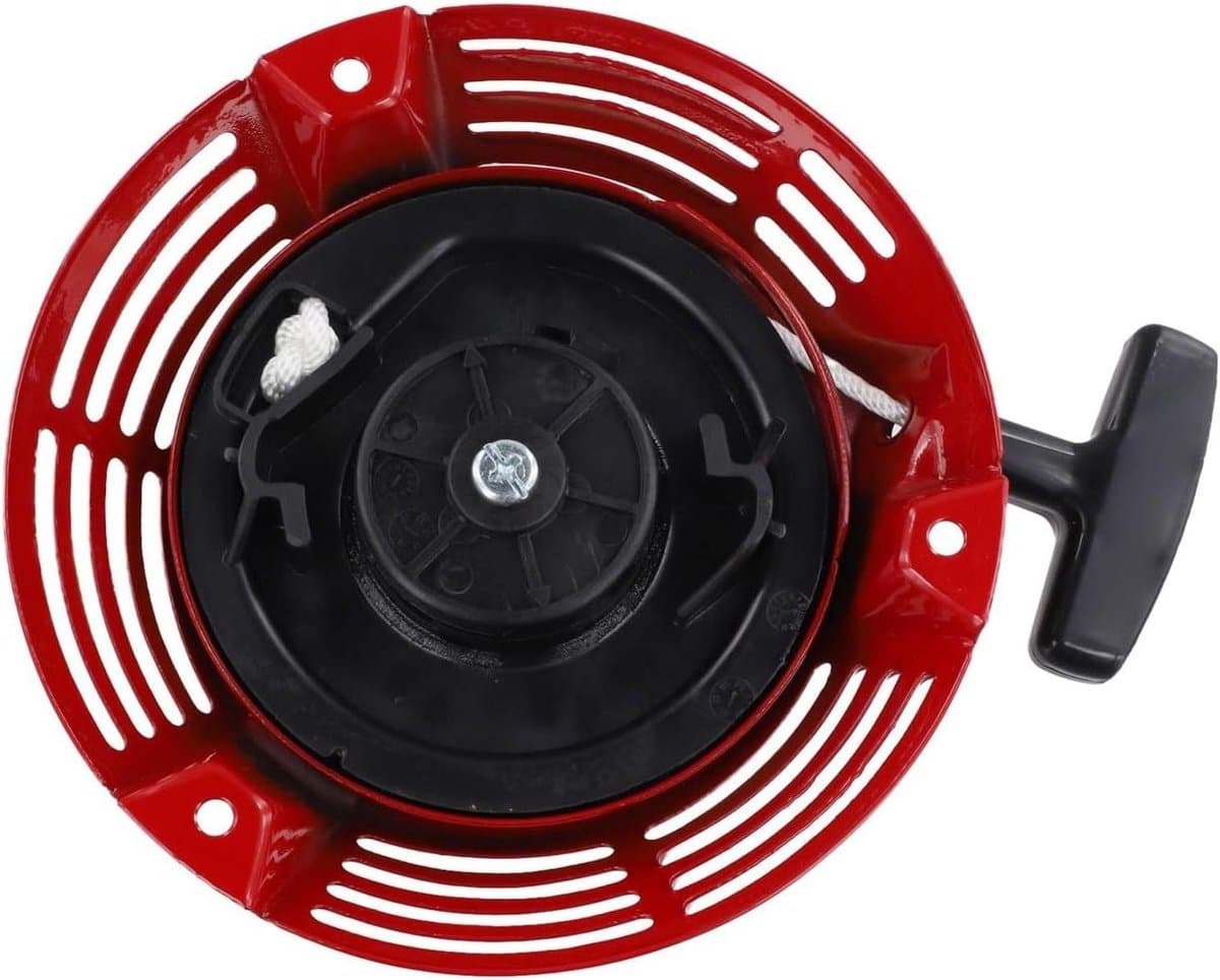 Grasmaaier Terugslag Starter - Starttrekker Wiel - Maaier Starten - Directe Pasvorm - 20 x 20 x 5 cm - Rood — afbeelding 1