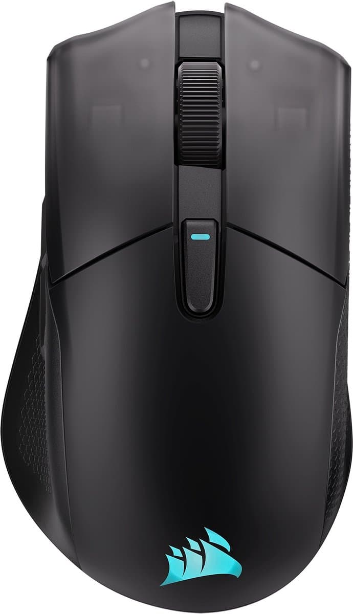 Corsair Harpoon v2 Optical Gaming Muis - Draadloos - 26.0000 DPI - Backlit RGB LED - Zwart — afbeelding 1