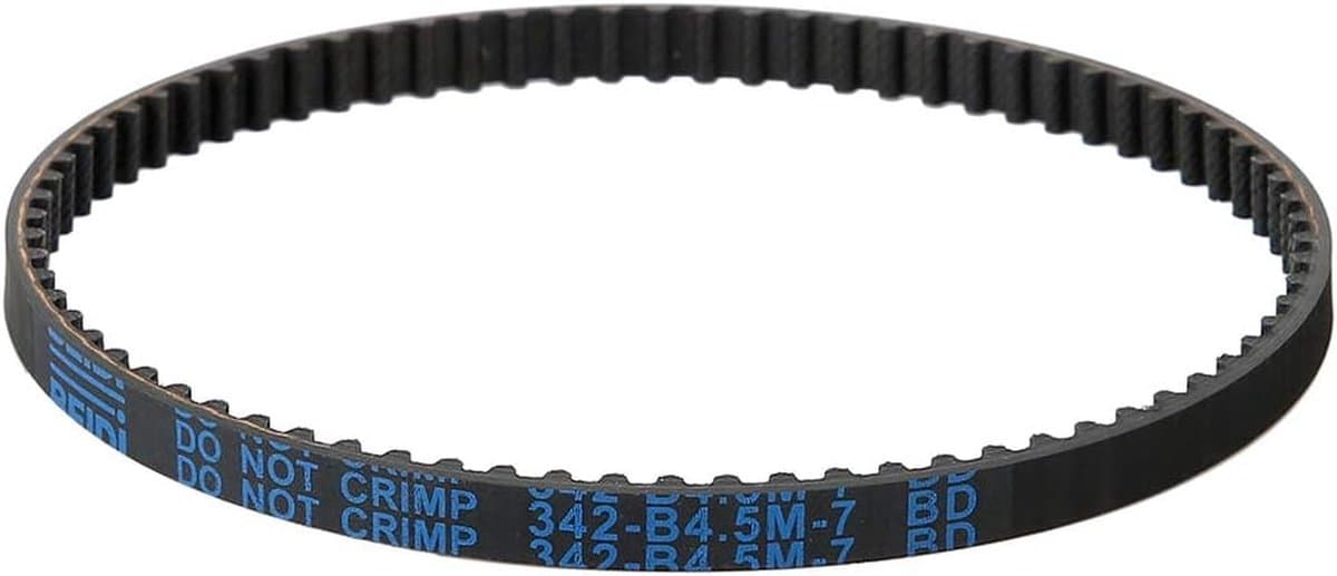 Aandrijfriem Grasmaaier - Vervangingsband Transportband - Tuinonderhoud - Duurzaam ABS Materiaal - 115 cm Diameter - Zwart — afbeelding 1