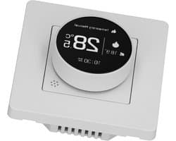Waterverwarming Thermostaat - Slimme Thermostaatkraan - Temperatuur Regelen - Precisie Controle - AC 95-245V - Wit