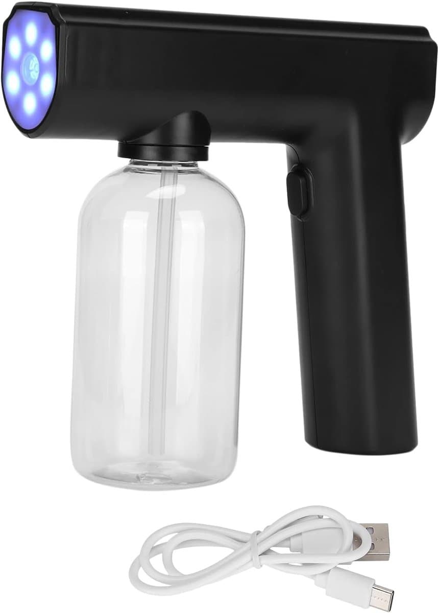 SnelShoppen - Steam Gun, Draadloze Elektrische Spray Gun, Nanometer Atomizer, Oplaadbare Spray Gun, Ergonomische Nano Sprayer voor Tuin, Keuken, Campi — afbeelding 1