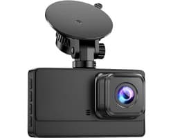 KAD® Dashcam - Voor & Achter Camera - Dashcam Auto - Zwart - 14cm x 12cm x 9cm