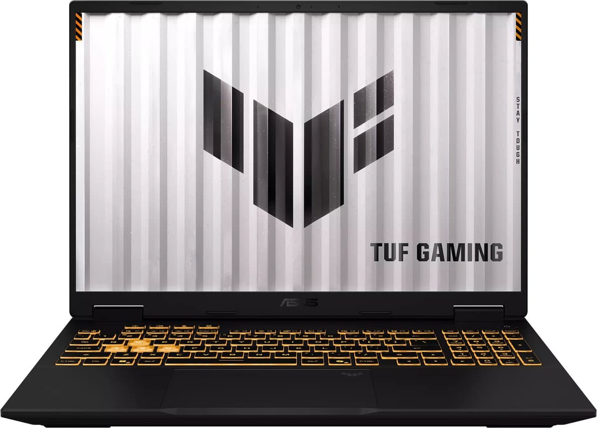 ASUS TUF Gaming FX610JM-TU006W Intel® Core™ i7 i7-14650HX Laptop 40,6 cm (16") WUXGA 16 GB DDR5-SDRAM 512 GB SSD NVIDIA GeForce RTX 5060 Wi-Fi 6 (802.11ax) Windows 11 Home Nederlands Zwart — afbeelding 1