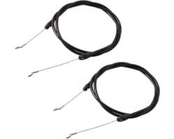 Grasmaaier Kabel - Aandrijfkabel Onderdeel - Gazononderhoud - Perfecte Vervanging - 147cm Lengte - Zwart