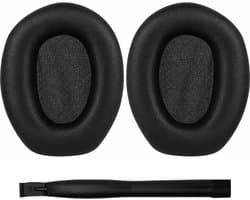 Set Oorkussens voor Sennheiser Koptelefoon – HDR165 Oorkussen – HDR165/HDR175/HDR185/HDR195/RS165/RS175/RS185/RS195 - Kunstleer met Schuim