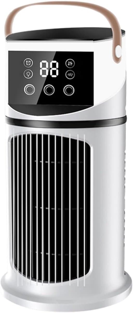 Mini Aircooler 600 ml met 9 Standen – USB Luchtkoeler met Bevochtiging, Verneveling en LED-Verlichting — afbeelding 1