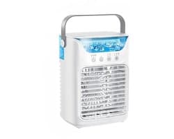 Archi Mini Aircooler - Draagbare USB Luchtkoeler - Met Verneveling - 650 ml Watertank - 3 Ventilatorstanden - Met LED Verlichting