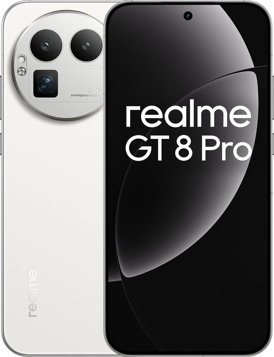 Realme GT8 Pro 12GB + 256GB Diary White — afbeelding 1