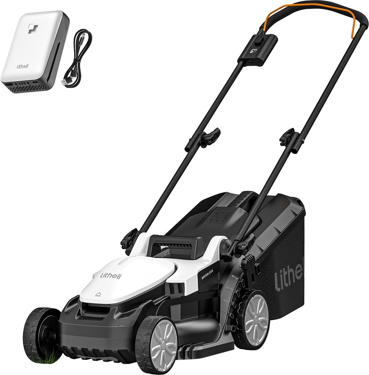 Litheli U20 - Accu Grasmaaier - 33cm Maaibreedte - Tot 200m² - Borstelloze Motor — afbeelding 1