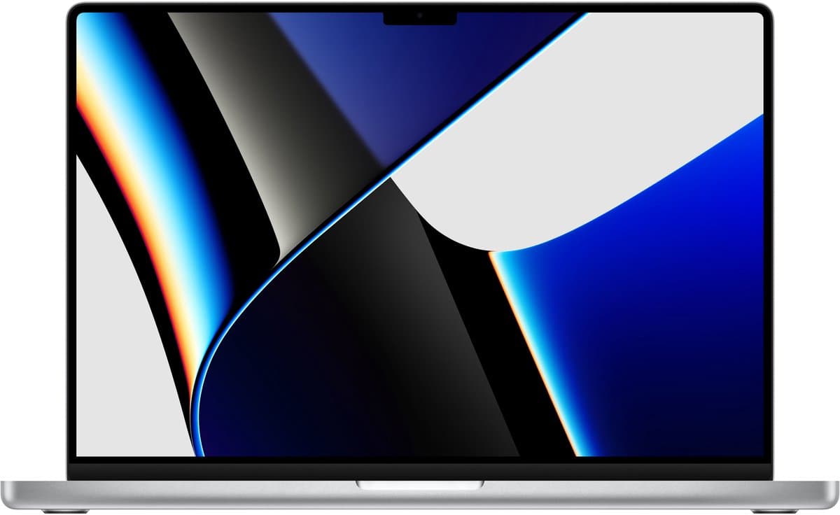 Apple MacBook Pro (2021) MK1F3N/A- 16 inch - Apple M1 Pro - 1 TB - Zilver — afbeelding 1