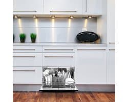 Klarstein Vaatwasser Amazonia 6 - Mini - Vrijstaand - Afwasmachine - 6 Programma's - 55 x 43,5 x 49,5 cm - Zwart - Tafelvaatwasser - 6 Maatgedekken 49 dB 50 cm 1380W - AquaStop Inbouw - glas - Dishwasher - Vaatwasmachine