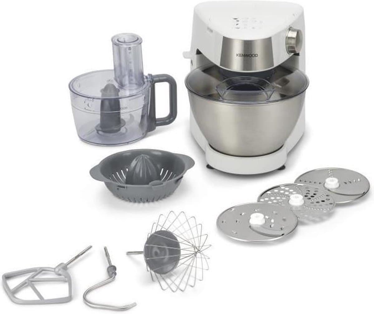 Kenwood PROSPERO+ keukenmachine 1000 W 4,3 l Roestvrijstaal, Wit — afbeelding 1