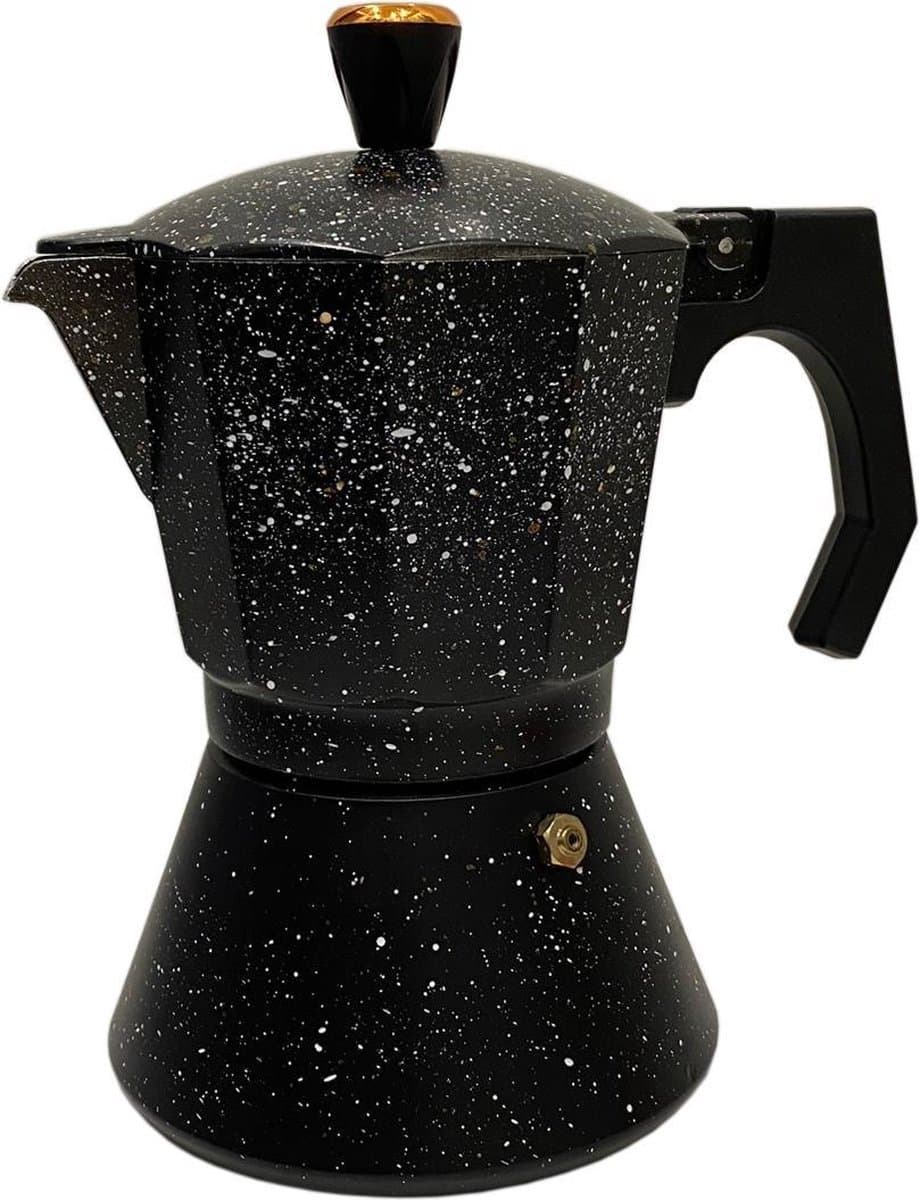 Bavary Espresso Maker, 9 Kopjes, Aluminium, Zwart - La Cafetière | Venice — afbeelding 1