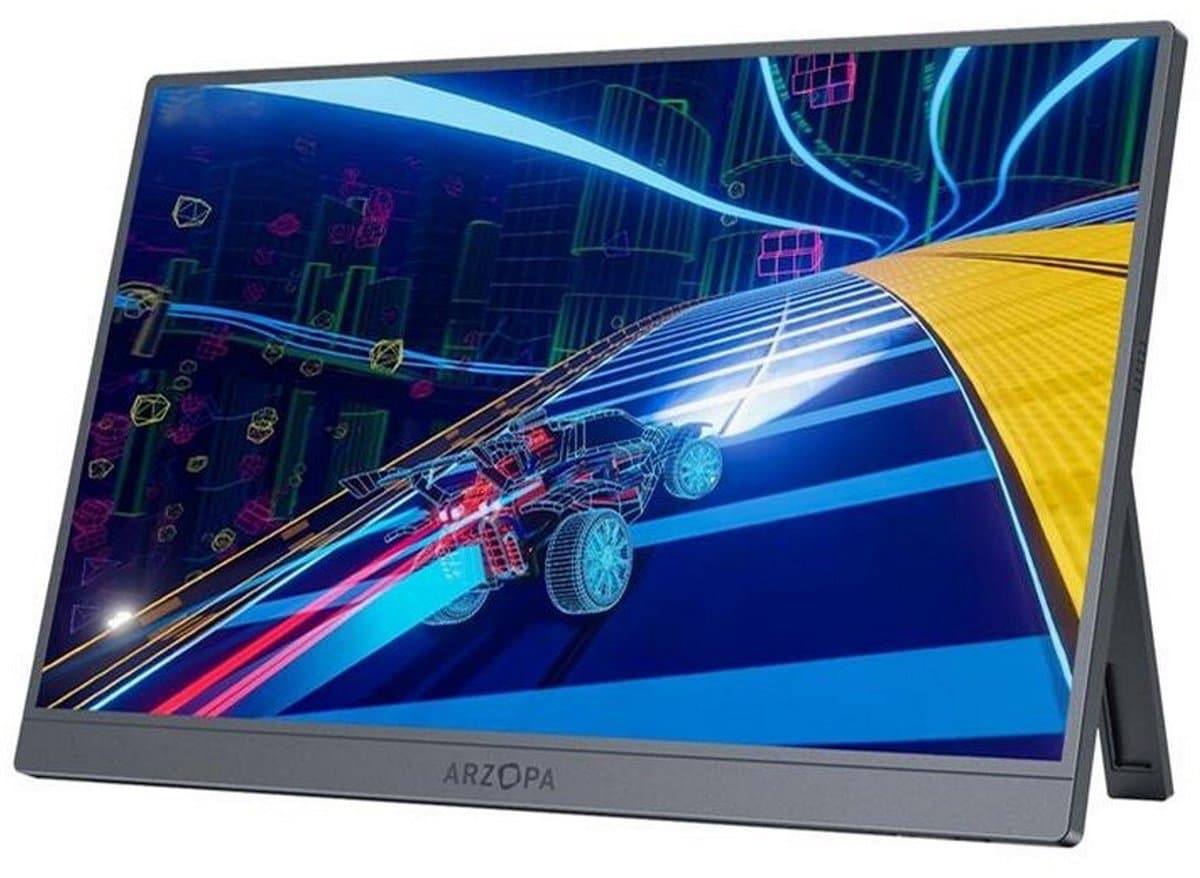 Arzopa - Z1FC Silver Gray - Monitor — afbeelding 1
