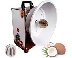 Kokos Rasp Machine - Kokosvlokken Maker - Snel Kokos Verwerken - Instelbare Snelheid - 24x24.5x32cm