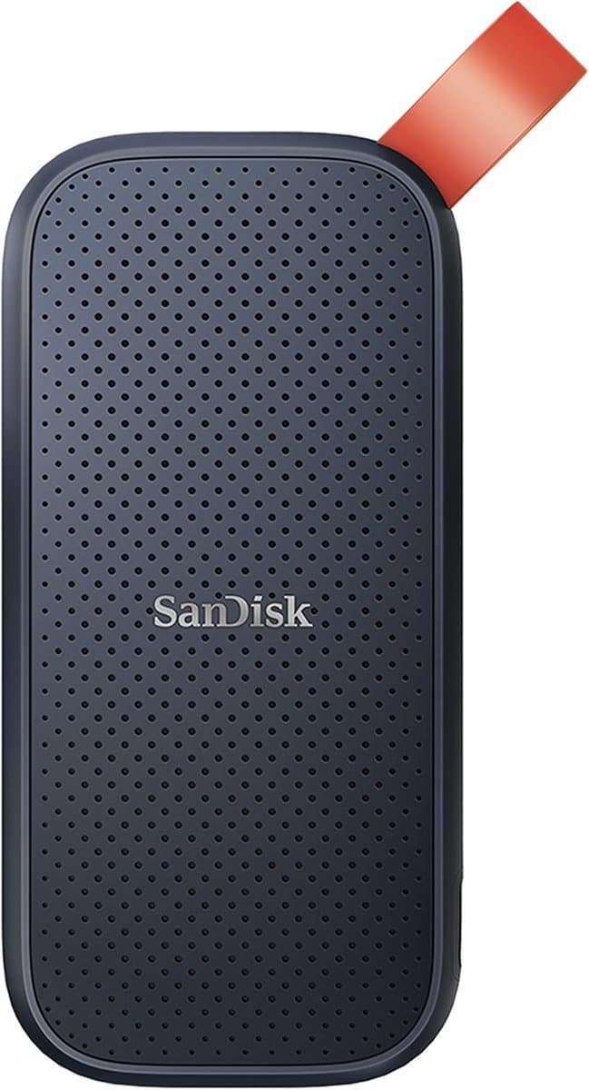 Draagbare SSD Schijf - Externe Opslag - Data Back-up - Hoge Leessnelheid - 2 TB - Grijs — afbeelding 1