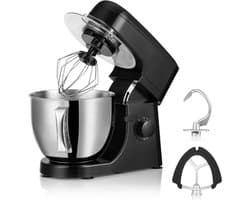 MIRA® Mixer met Mengkom - Keukenmachine - Kneedmachine- Zwart- 39cm x 35cm x 25cm