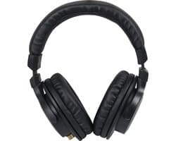 Over-ear koptelefoon - incl. kabels, adapter en case - Zwart Devine 4000