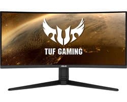 ASUS TUF Gaming VG34VQL1B - WQHD Ultrawide Curved Gaming Monitor - 165Hz - FreeSync Premium - USB Hub - 34 Inch