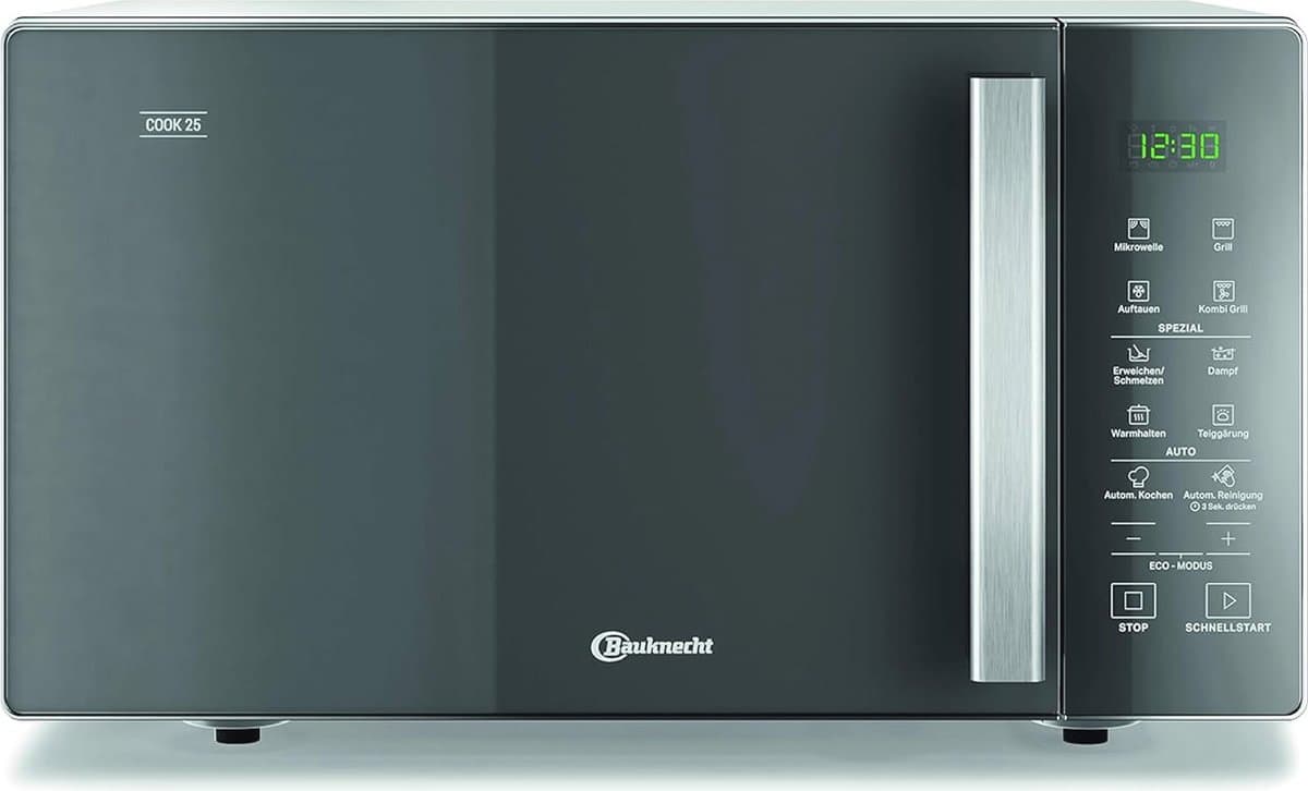 Grill Magnetron Combinatie met Stoomfunctie - 25L, 900W, AutoClean & Smeltfunctie — afbeelding 1