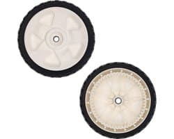 Dailygoods- Aandrijfwiel Vervanging voor Toro - 2 Wielen - Wielmaat 8" - Boring Maat 1/2" - Naafoffset 3/4" - Compatibel met diverse modellen - Maaiwiel