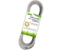 Grasmaaier Riem - Maaierband Aandrijfriem - Maaier Deck Aandrijven - Duurzaam Aramid Neopreen - 369.57 x 1.27 cm - Zwart