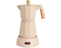 CREATE - Elektrische mokkapot met warmhoudfunctie - Zand - THERA MOKA ELECTRIC