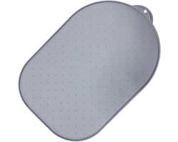Keuken Mixer Mat - Apparaat Schuifmat - Apparaten Verplaatsen - Kraspreventie Werkblad - 40.2 x 27.1 cm - Grijs