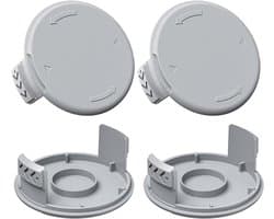 Geschikt voor AC14HCA vervangende spoelkap, geschikt voor Ryobi One 18V, 24V, 40V draadloze grasmaaier, geschikt voor Ryobi RYOBI grasmaaier accessoires, set van 4