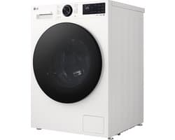 LG F4X5011TWB wasmachine 11 kg met AI DD voor betere stofverzorging, TurboWash360˚ voor snel en grondig wassen in ca. 39 min, Steam verwijdert allergenen en bacteriën, ThinQ slimme bediening en stille, duurzame Inverter Direct Drive. Energieklasse A