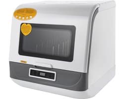 Draagbare mini-vaatwasser met 3 programma's en automatische droging - Ideaal voor camping en kleine keukens