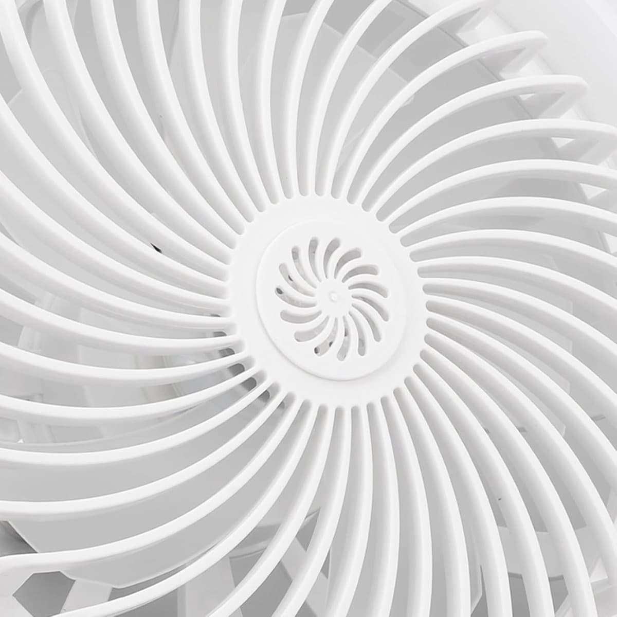 Plafondventilator met Verlichting - Ventilatorlamp Moderne Ventilator - Comfortabele Slaapkamer - Stille Werking - 30 cm Diameter - Wit — afbeelding 1