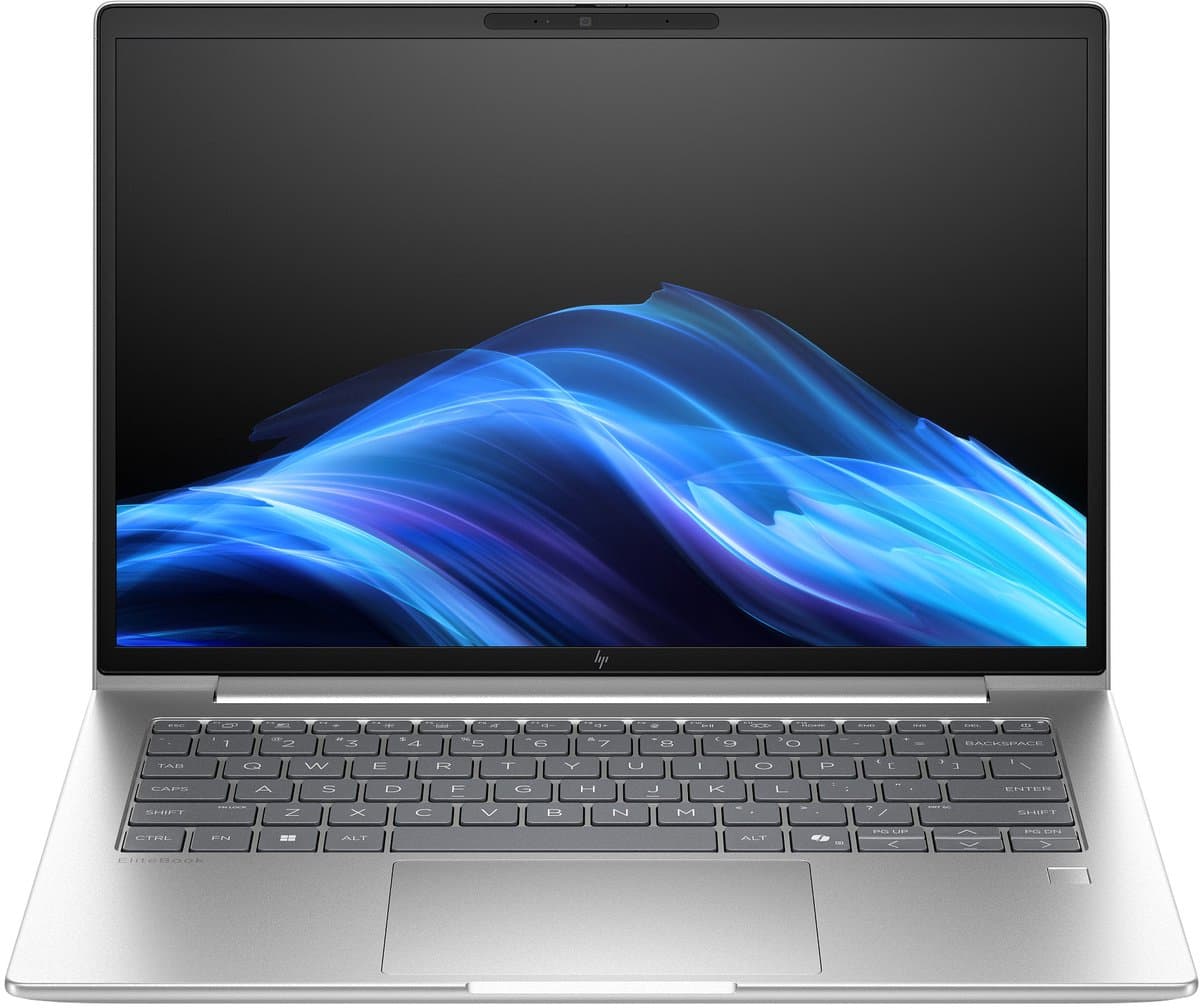 "HP EliteBook 6 G1i 14 AI Intel Core Ultra 5 225U Laptop 35,6 cm (14"") WUXGA 16 GB DDR5-SDRAM 512 GB SSD Wi-Fi 6E (802.11ax) Windows 11 Pro AI PC Zilver" — afbeelding 1