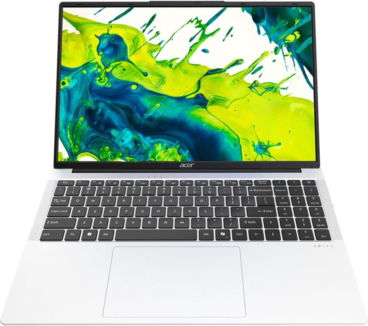 ACER Swift Lite SFL16-31P-327U - 16 inch - WUXGA - Intel Core 3 N355 - 8 GB - 512 GB - Intel® Graphics - QWERTY — afbeelding 1