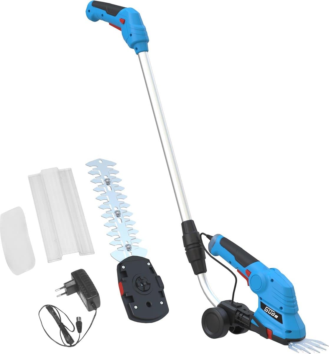 Accu Tuinverzorgingsset met Grasschaar en Heggenschaar - Lichtgewicht en Ergonomisch — afbeelding 1