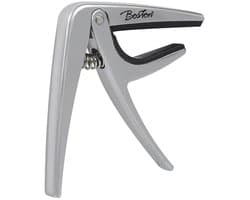 Capo voor Akoestische/Elektrische Gitaar Chroom BC-85-TI Boston