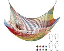Klimnet, kinderen, speeltuin net met opbergzakken, polyester