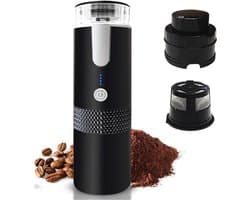 Draagbaar koffiezetapparaat - koffiemachines, Draagbare elektrische espresso-koffiezetapparaatmachines for één persoon met kopje koffiepoeder en capsulebak Oplaadbaar automatisch, voor kamperen, reize