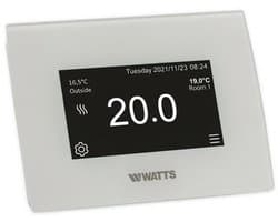 Watts BT-CT03-RF Touch Screen Thermostaat met WiFi - Slimme Verwarmingsregeling - Draadloze Thermostaat - Digitaal Touchscreen - Wit