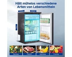 Mobiele Koelkast – Compressor Koelkast – Draagbare Koelkast – Camper Koelkast – Auto Koelkast – 83 Liter Inhoud – App Bediening & Instelbare Temperatuur -20°C tot 8°C