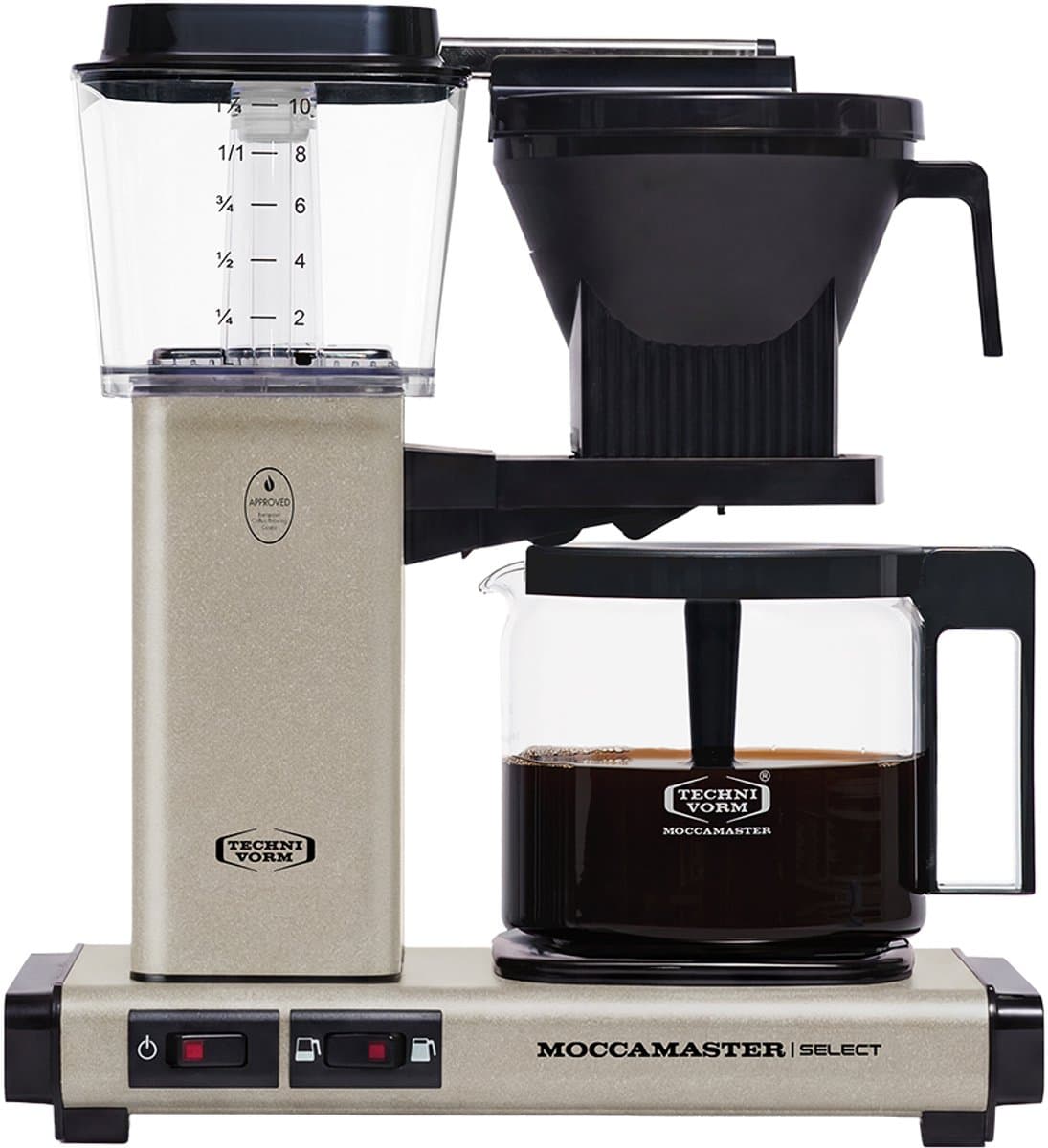 Moccamaster KBG Select - Filterkoffiezetapparaat - Sandstone - 5 jaar garantie — afbeelding 1
