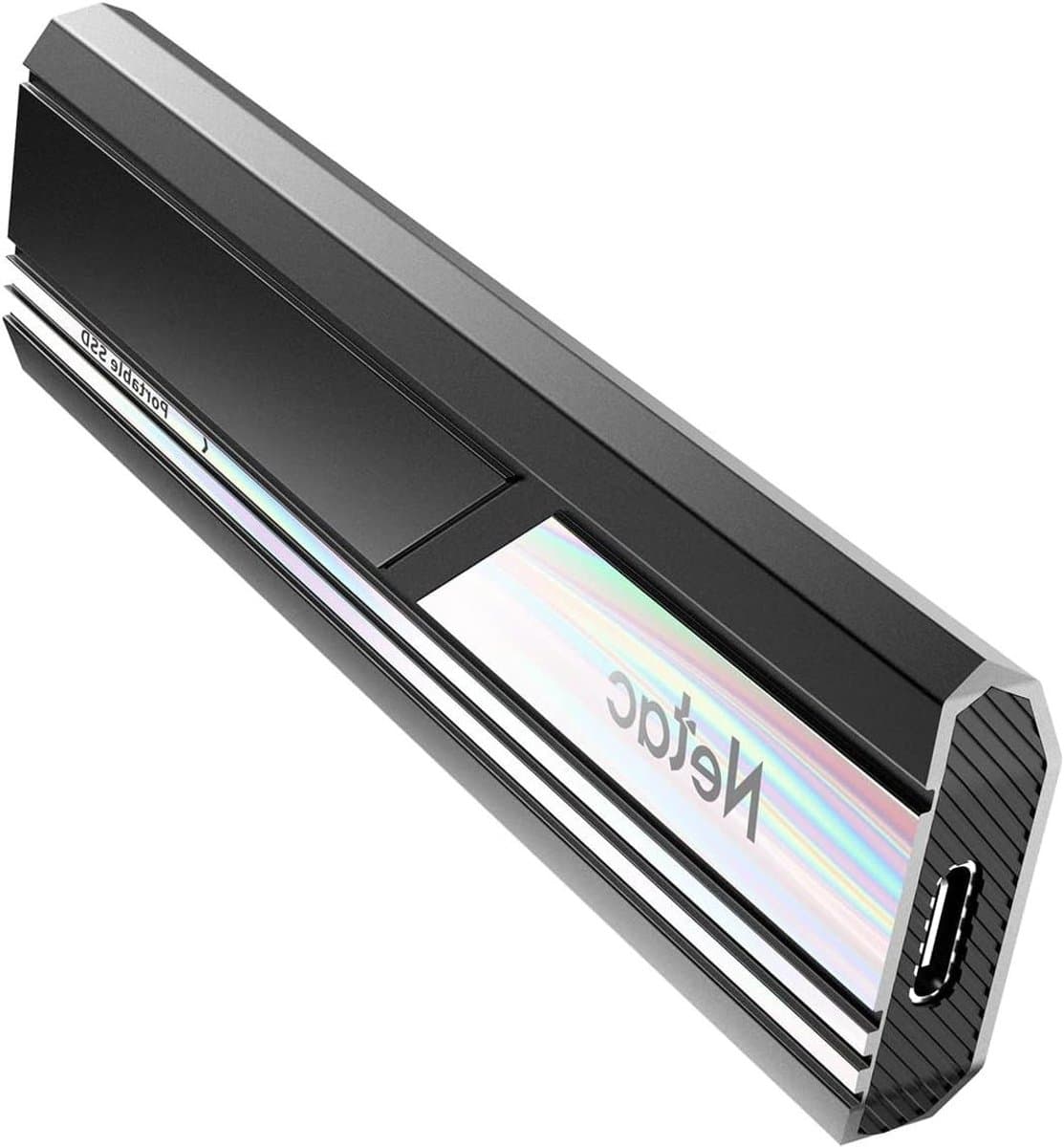 Draagbare SSD - Externe Opslag - Bestanden Opslaan - Tot 1050MB/s Snelheid - 2TB Capaciteit - Zwart — afbeelding 1