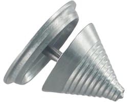 Mesbalancer Metaal - Balancer Maaier - Maaieronderhoud - Vermindert Slijtage - 1 Stuk - Zilver