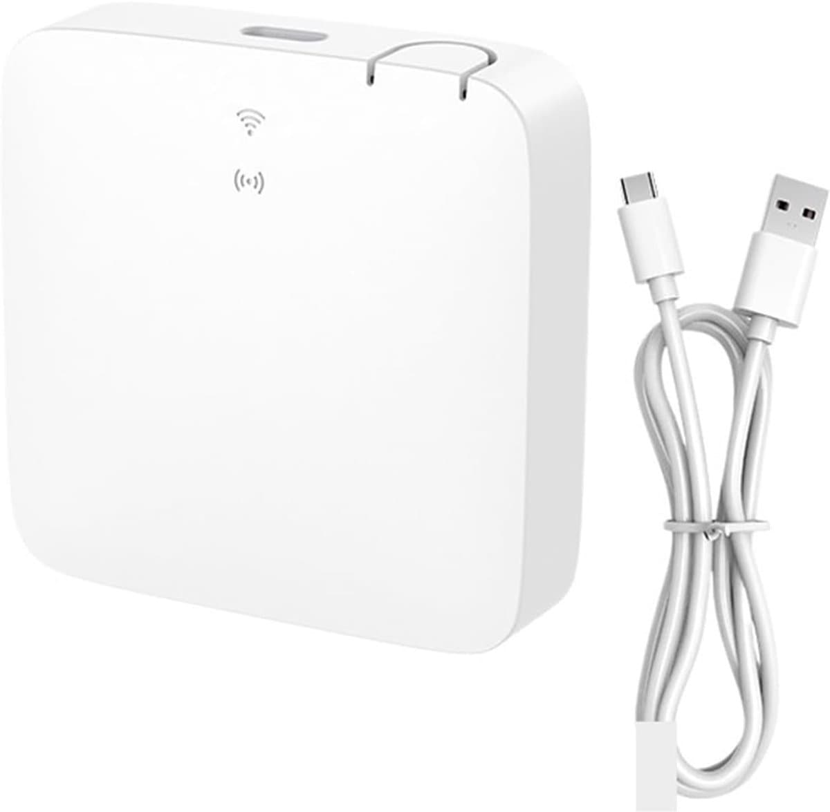 Slimme Radiatorthermostaat - Thermostaatkraan Programmeerbaar - Energie Besparen - Spraakgestuurde Bediening - M30x15mm - Wit — afbeelding 1
