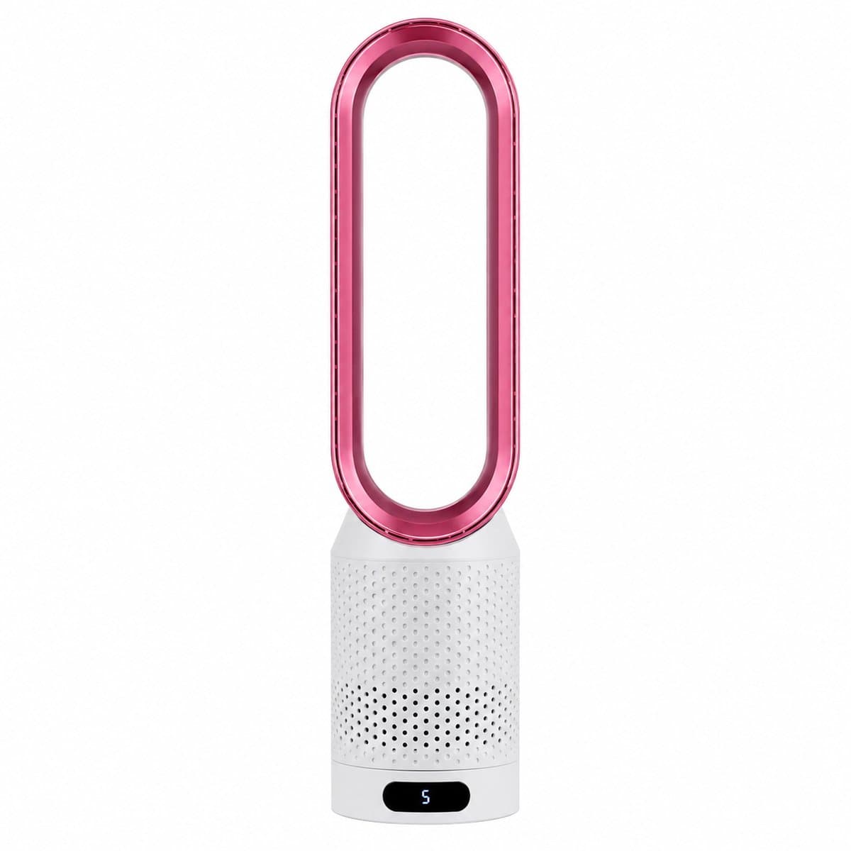 Pelor Bladloze Torenventilator - Luchtreinigende Luchtcirculatie - 8 Snelheden met Afstandsbediening - 90° Oscillatie - Paars — afbeelding 1