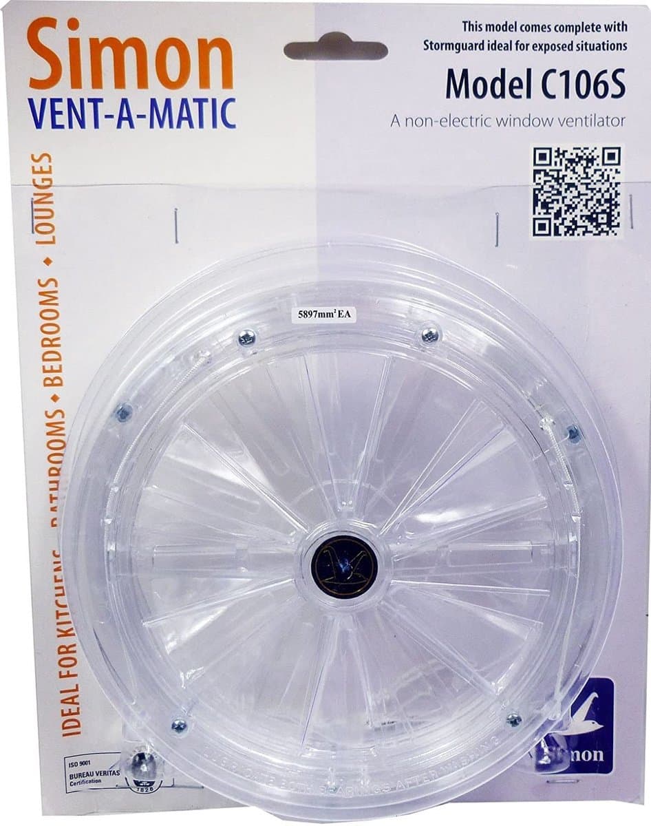 Solidchoice - Vent-a-matic Rotonde Ventilator met Stormguard — afbeelding 1